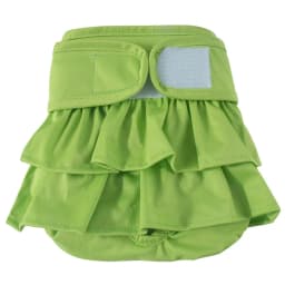 Adjustable Dog Diapers Female Reusable Washable Diapers Dog For Small Middle Solid Color Dog Dress Cutey Pet Supplies