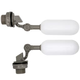 DN15 DN20 Adjustable 1/2" 3/4" Floating Auto Fill Valve Automatic Fill Tank Water Level Control Plastic Float Ball Valve