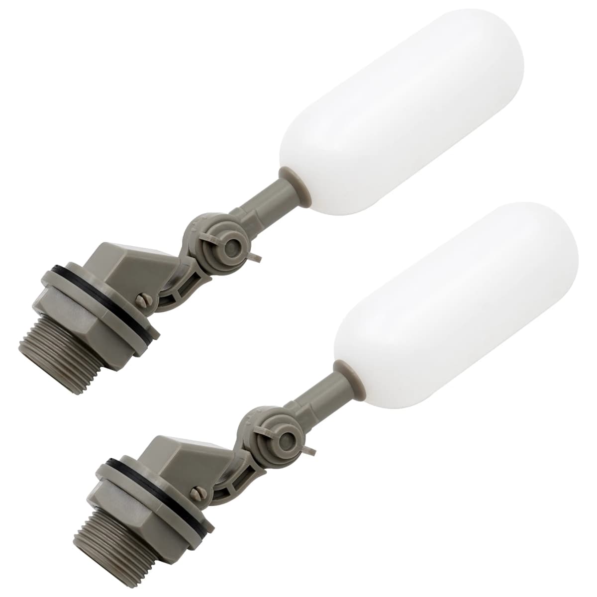 DN15 DN20 Adjustable 1/2" 3/4" Floating Auto Fill Valve Automatic Fill Tank Water Level Control Plastic Float Ball Valve