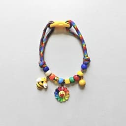 Pet Cat Dog Collar Color Contrasting Weaving Summer Freshness Adjustable Love Smiling Face Necklace Cat Breakaway Collar