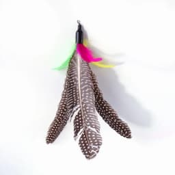 Retractable Pet Cat Caterpillar Feather Replacement Head Toy Set Funny Cat Stick Fishing Rod Cat Toys Interactive Pet Products