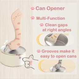 New Cet Canned Sealed Lid for Cats Canned Cat Food Spoon Fashionable and Comfortable Pet Dog Canned Seal Fresh-Keeping Lid Spoon