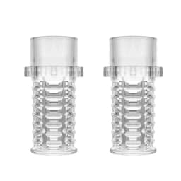 1/2/5Pcs Transparent Acrylic Pervious Flower Basket Mesh Cover 20/25mm Aquarium Fish Tank Water Inlet Fence Water Pump Filter