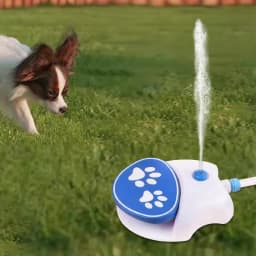 Outdoor Dog Water Dispenser Paw Activated Simple Use Easy Connection Step On Dog Water Fountain with Hose for Lawn for Pets