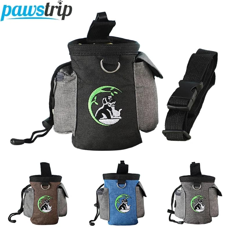 Portable Pet Training Waist Bag Puppy Training Treat Outdoor Puppy Reward Waist Bag Pet Snack Food Container Dog Accessories