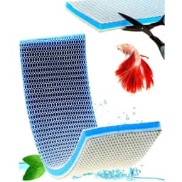 8D Aquarium Fish Tank Sponge Filter No Glue Foam Biochemical Cotton Aquarium Filtration Accessory for Tank Pond Foam Filter Pad