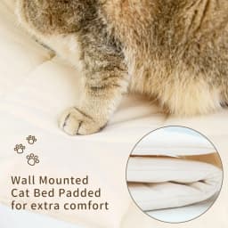 Cat Hammock Bed Wall Mounted Climbing Cats Kitty Bed Funiture Stable Shelf Perches Cat House for Sleeping Playing Accessories
