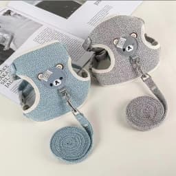 Pet Chest Back Pet Cat Lift Fashion Cute Bear Chest Back Walking Cat Dog Pet Vest Style Chest Back
