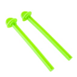 10 Pcs Bird Standing Stick Perch Parakeet Cage Accessories Biting Sticks Parrot Plastic Bird Perch Toy Random Color