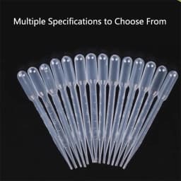 2ml 3ml 5ml 10ml Aquarium Fish Tank Brine Shrimp Feeder Plastic Dropper Pipette Graduated Dropper Babbitt Pipette 5pcs/10pcs
