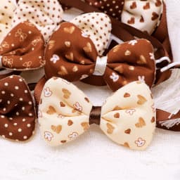 100pcs Exquisite Small Dog Cat Bowtie Fashion Adjustable Pet Dog Bow Tie Neckties For Dogs Pets Grooming Pet Accessories