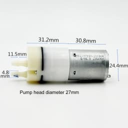 DC 370 Water Self-priming Pump 5V 6V 7.4V Motor Diaphragm Pump USB Small Vacuum Micro Mini Elecctric Water Pump