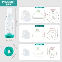 Cat Aerosol Chamber Pet Dog Portable Inhaler Spacer With Breathing Indicator Silicone Mask For Veterinary Equipment Vet Clinic