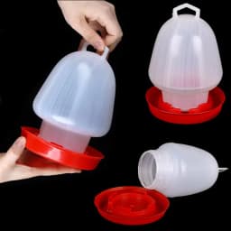 3 Types 500/1000ml Chicken Water Pot Automatic Chick Drinker Parrot Drinking Bowl Water Feeder Home Poultry Water Drinking Cup