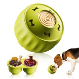 Interactive Dog Toys for Boredom - Dog Treat Molds Silicone Healthy Treats for Dogs puppy Enrichment Toy for Frozen in Summer