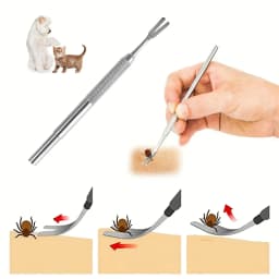 Tick Remover Tool Tweezers Professional Tick Removal Tweezers For Humans & Pets Flea And Tick Removal Tool