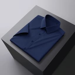 Men's Business Casual Solid Color Short Sleeve Shirt Summer Fashion No Ironing Comfortable Versatile Top for Men