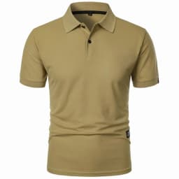 New Solid Color Polo Shirt Men's Short Sleeve Button Tshirts Lapel Lightweight Streetwear Sport Casual Tops
