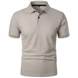 New Solid Color Polo Shirt Men's Short Sleeve Button Tshirts Lapel Lightweight Streetwear Sport Casual Tops