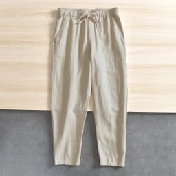 Men's Cotton Linen Casual Pants Baggy Streetwear Men Joggers Sports Trousers Solid Color Long Straight Trendy Pants for Men