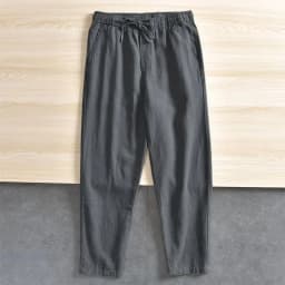 Men's Cotton Linen Casual Pants Baggy Streetwear Men Joggers Sports Trousers Solid Color Long Straight Trendy Pants for Men