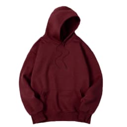 2025 Men's Solid Color Hooded Sweaters Men's Warm Wool Sweater Fashionable Street Clothing Loose Breathable Jersey Brand Hooded