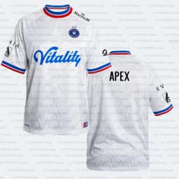 Two Stars Vitality Team 2025 26 CS2 EPL Jerseys ZywOo Fans Fashion Streetwear Uniform Esports Club 3D Print Round Neck T-shirt