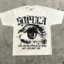 Harajuku Letter Graphic T Shirts Y2k Tops Men Women High Street Oversized T Shirt Pro Choice Streetwear Vintage Tee Clothing