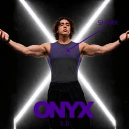 Men's ONYX 5.0 sports vest, elastic tight outdoor running shirt, available in multiple colors