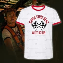 Men Horse Shoe Bend Auto Club Shirt Project Hail Mary Ryan Gosling Movie Inspired Graphic Tee Vintage Casual T Shirt