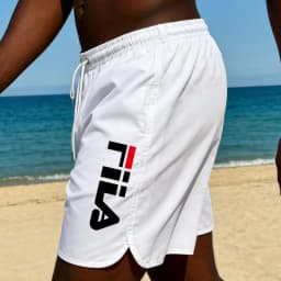 Summer Island Vacation Men's Beach Shorts, Quick Drying, Breathable, Casual Loose, Swimming Shorts