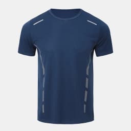 Summer Men's Multi-Color Printed Round Neck Top, Casual Sports Plus Size Short Sleeved Versatile Fashion T-Shirt, Breathable