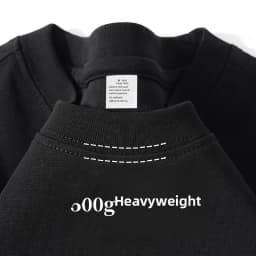 xinjiang cotton500G Heavy PureCotton Thick Drop Shoulder Short sleeve T-shirt Solid Loose Casual Men's and Women's Basic Half