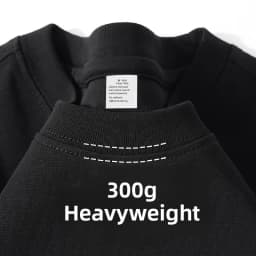 xinjiang cotton500G Heavy PureCotton Thick Drop Shoulder Short sleeve T-shirt Solid Loose Casual Men's and Women's Basic Half