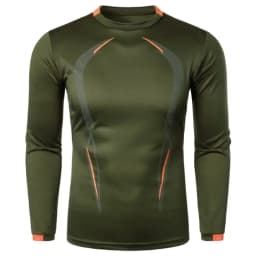 Autumn Men's Long Sleeve Quick Dry T-shirt Lightweight Breathable Streetwear Oversized Sports Fitness Outdoor Men T Shirt