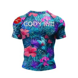 2023 New No Gi BJJ Shirts Jiu Jitsu Kickboxing Training Rashguard Polyester Spandex Compression Sublimation Sports Gym Blouses