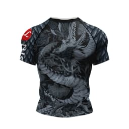 2023 New No Gi BJJ Shirts Jiu Jitsu Kickboxing Training Rashguard Polyester Spandex Compression Sublimation Sports Gym Blouses