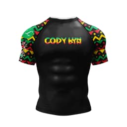 2023 New No Gi BJJ Shirts Jiu Jitsu Kickboxing Training Rashguard Polyester Spandex Compression Sublimation Sports Gym Blouses