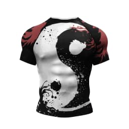 2023 New No Gi BJJ Shirts Jiu Jitsu Kickboxing Training Rashguard Polyester Spandex Compression Sublimation Sports Gym Blouses