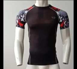 2023 New No Gi BJJ Shirts Jiu Jitsu Kickboxing Training Rashguard Polyester Spandex Compression Sublimation Sports Gym Blouses