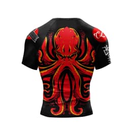 2023 New No Gi BJJ Shirts Jiu Jitsu Kickboxing Training Rashguard Polyester Spandex Compression Sublimation Sports Gym Blouses