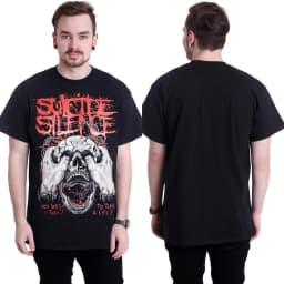 Fit Suicide Silence Graphic Cotton T-shirt Unisex Summer Short Sleeve Fashion Brand Tee Luxury Casual Vintage Tees