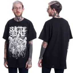 Fit Suicide Silence Graphic Cotton T-shirt Unisex Summer Short Sleeve Fashion Brand Tee Luxury Casual Vintage Tees
