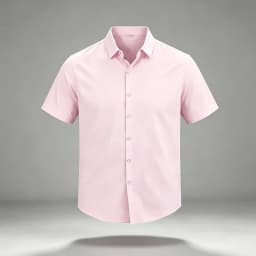 Mens Wrinkle Free Non Iron Silky Stretch Short Sleeve Dress Shirts Standard Point Collar Full Button Summer Office Formal Tops