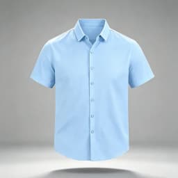 Mens Wrinkle Free Non Iron Silky Stretch Short Sleeve Dress Shirts Standard Point Collar Full Button Summer Office Formal Tops