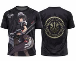 Zenless Zone Zero Character Dialyn,Ye Shunguang,Ellen Joe,Remielle Dan,Full Print Breathable Soft Mesh Jersey T-Shirt For Men