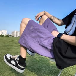 Men's Shorts Pants Summer Casual Shorts Pants Drawstring Overalls All-match Korean Simple Baggy Pants Trend Fashion Men Trousers