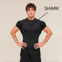 Men's fitness compression sports short sleeved, close fitting design, ONYXV1 fitness short sleeved, outdoor fitness gym.