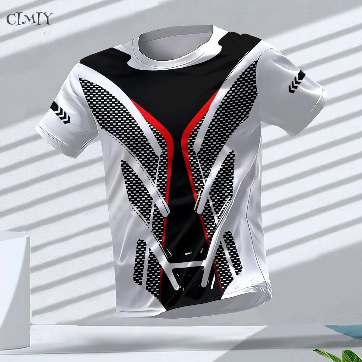 Men's Jersey 2025 Casual Fitness Men's Compression Shirt Outdoor Sports Shirt Dry Fit T-shirt Crew neck Breathable Short Sleeve