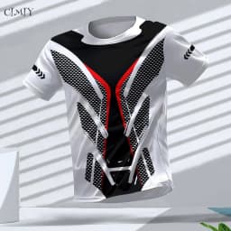 Men's Jersey 2025 Casual Fitness Men's Compression Shirt Outdoor Sports Shirt Dry Fit T-shirt Crew neck Breathable Short Sleeve